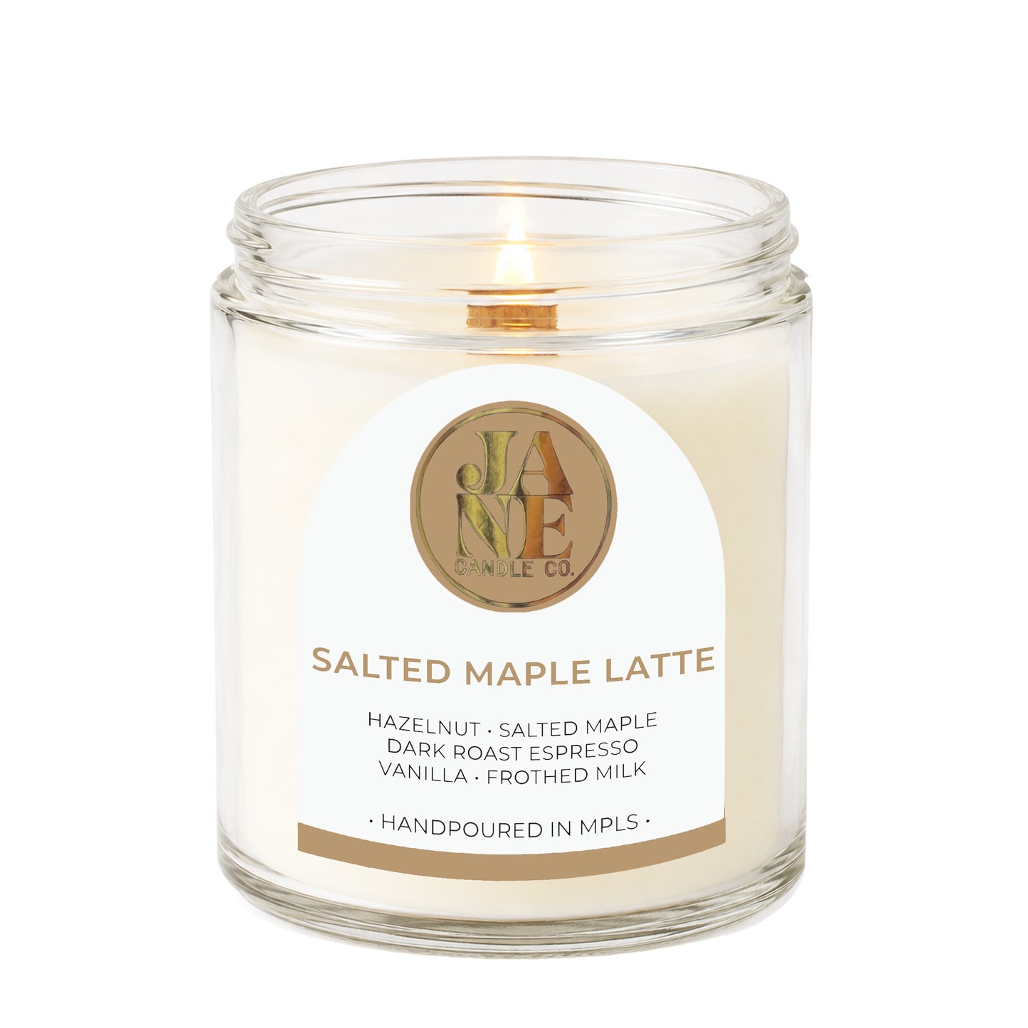salted maple latte