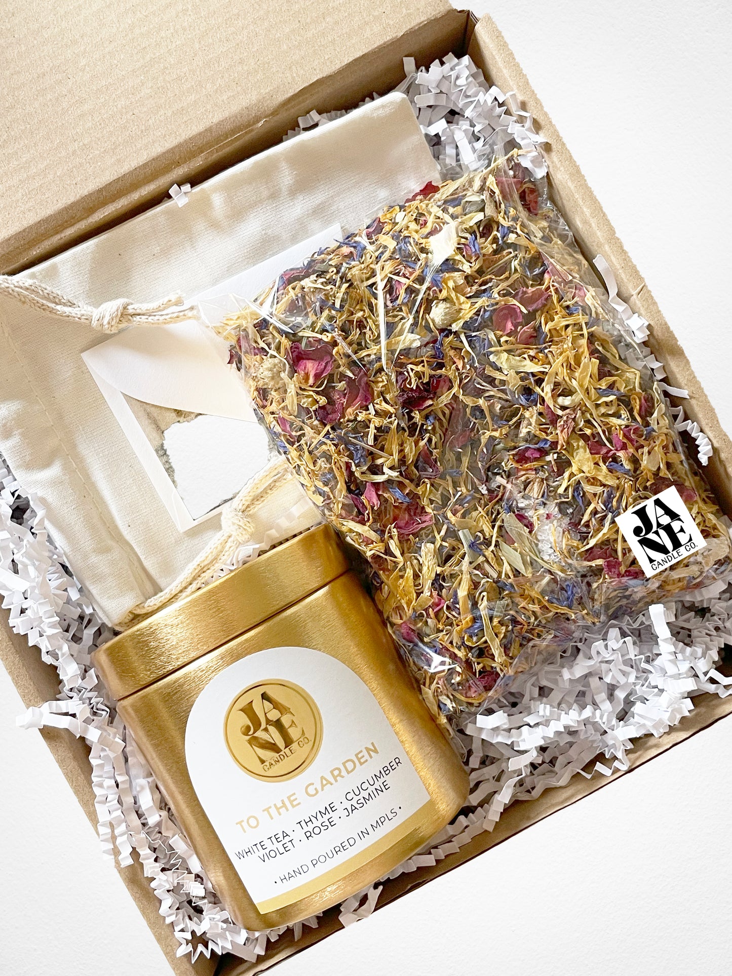 bath tea gift set