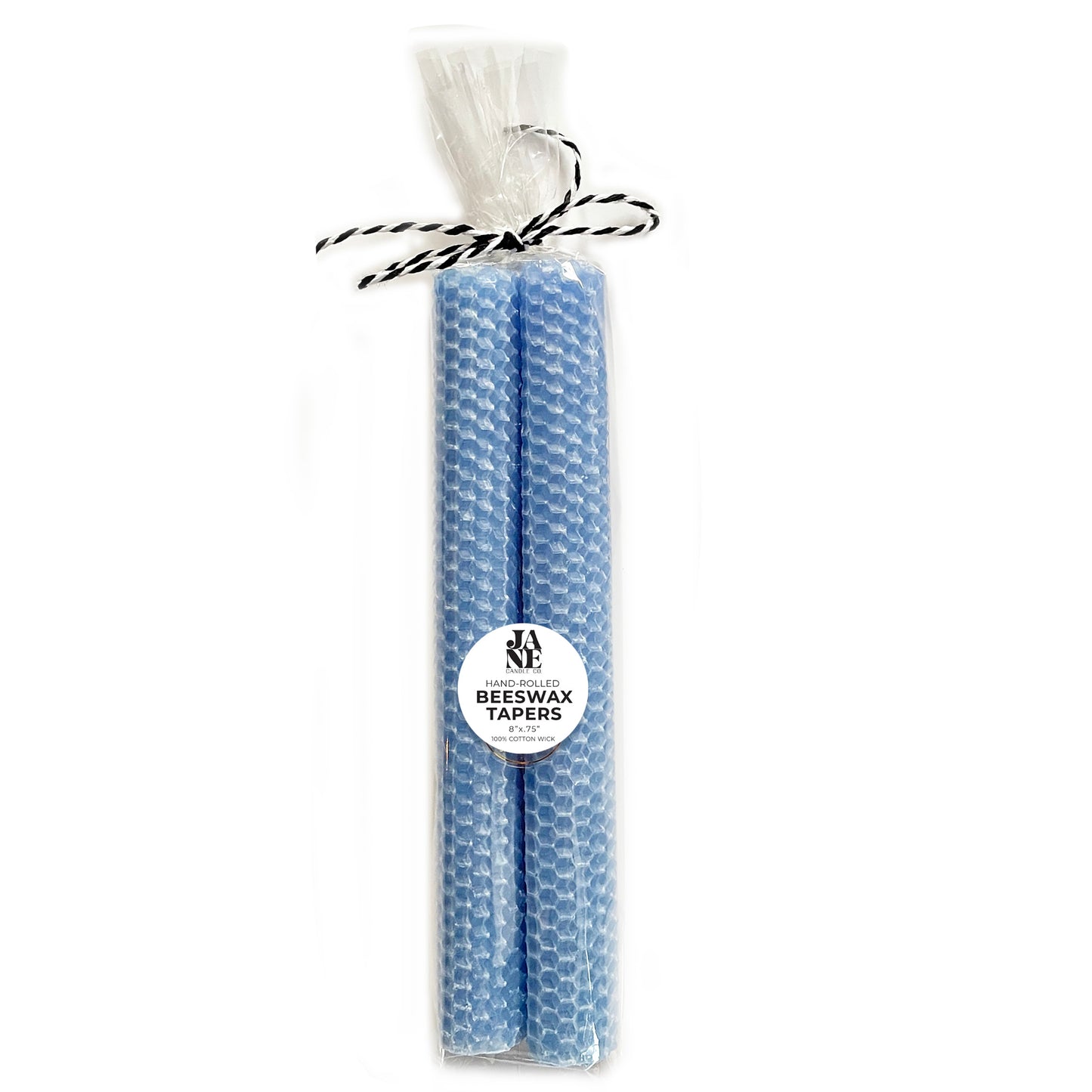 beeswax taper set of 2 hydrangea