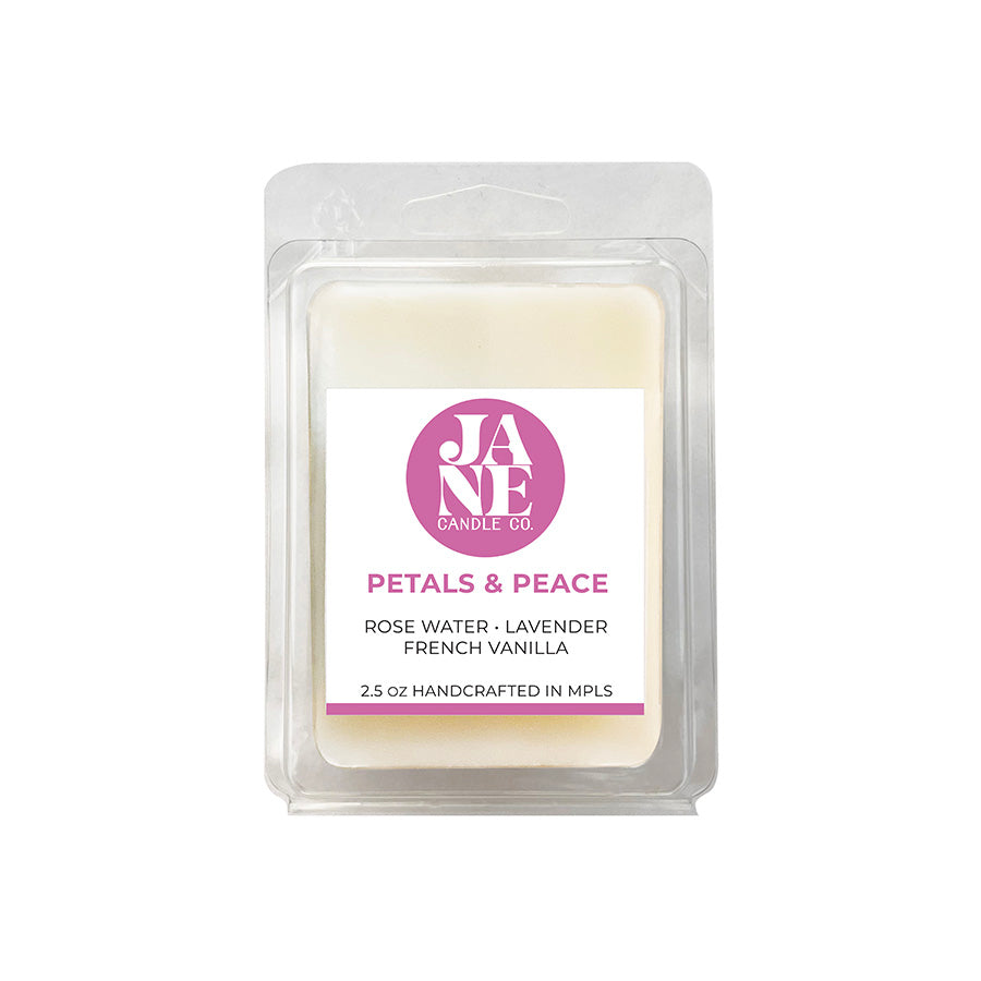 petals & peace wax melts