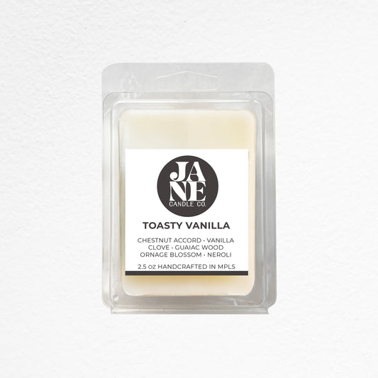 toasty vanilla wax melts