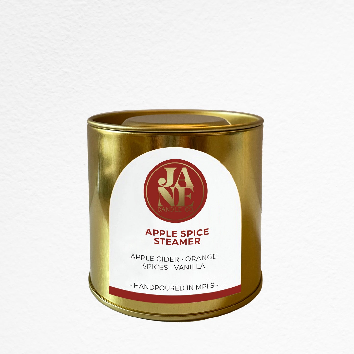 apple spice steamer 7.5 oz tin