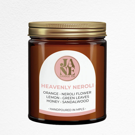 heavenly neroli 9 oz jar