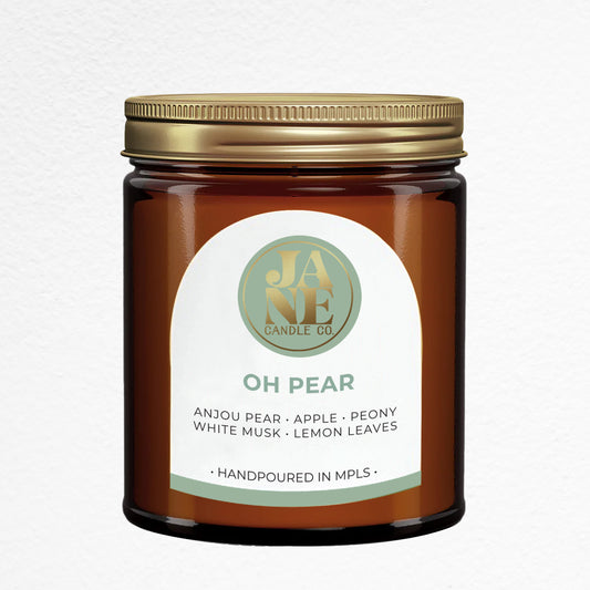 oh pear 9 oz jar