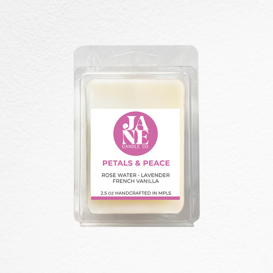 petals & peace wax melts