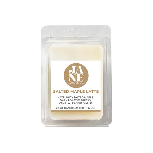 salted maple latte wax melts