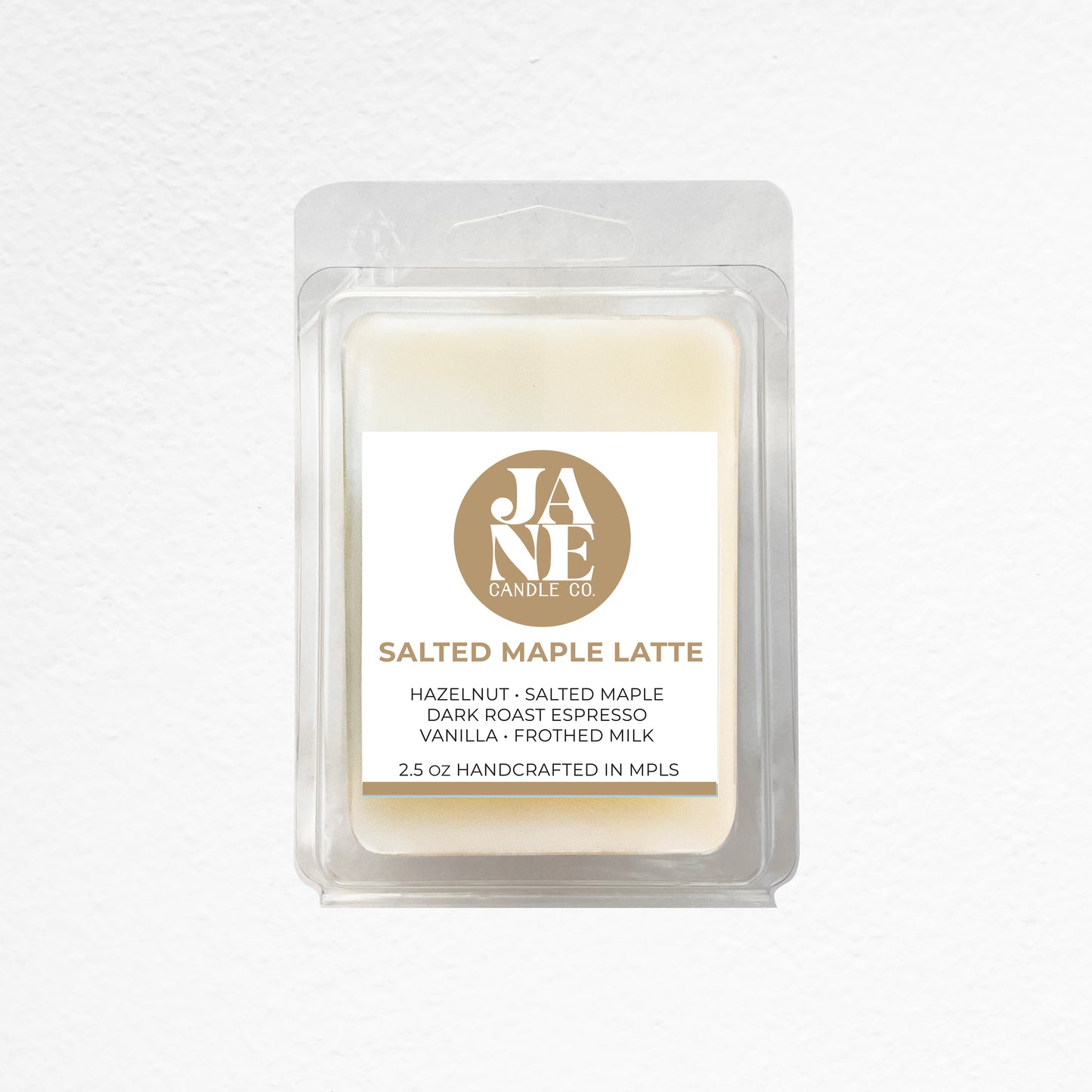 salted maple latte wax melts