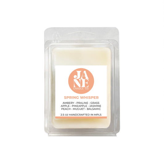 spring whisper wax melts