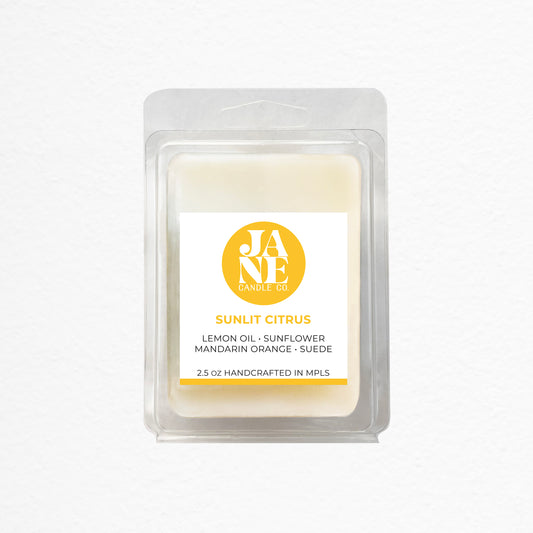 sunlit citrus wax melts