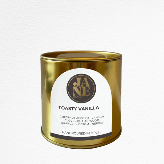 toasty vanilla 7.5 oz tin