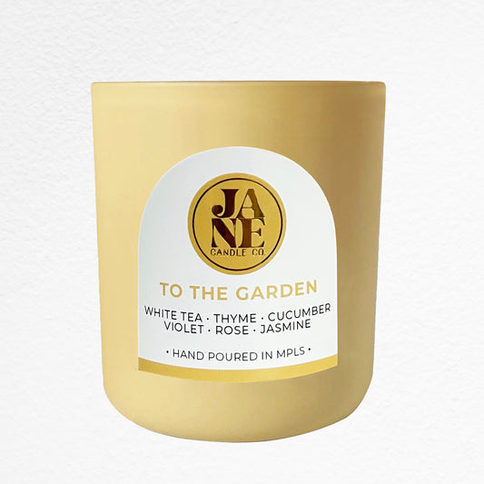 to the garden