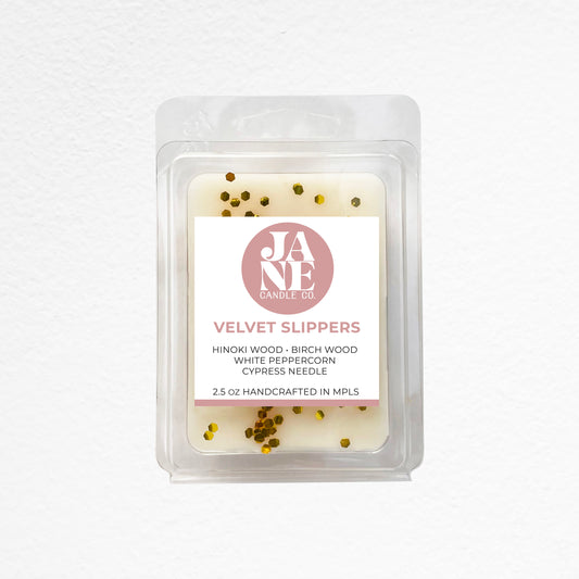 velvet slippers wax melts